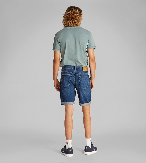 Calvin Klein Jeans  Shorts - Blue Denim shorts