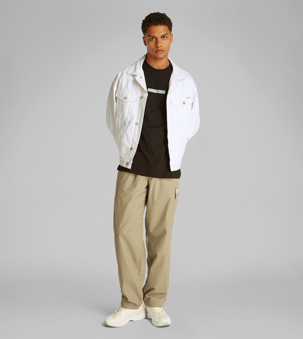 Calvin Klein Jeans  Jackets & Coats - White Denim Jackets