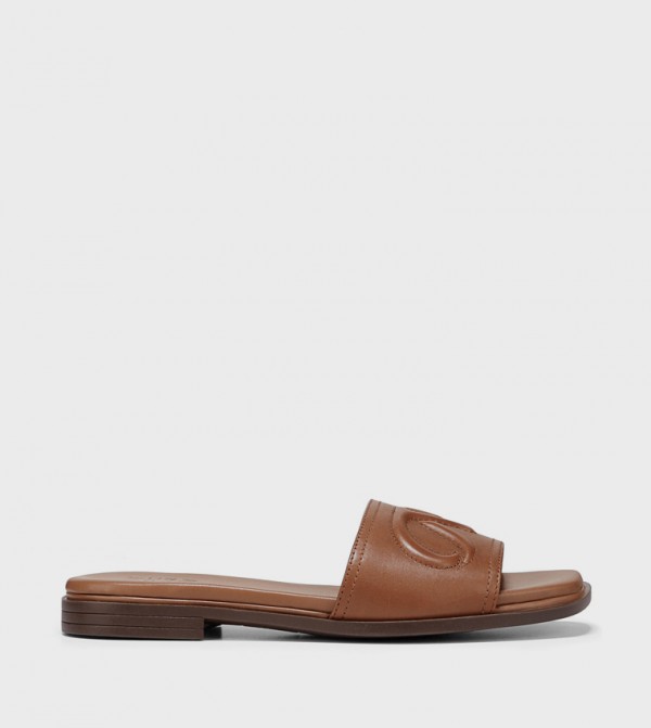 Naturalizer Naturalizer - Brown Flat Sandals