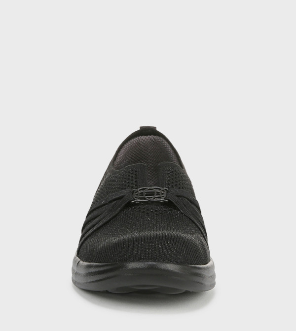 Bzees  Slip-Ons - Black Casual Slip-ons