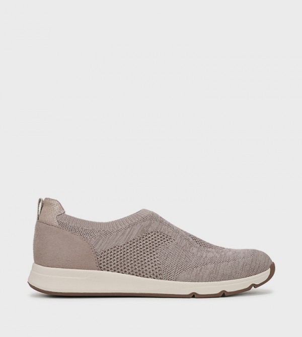 Bzees  Slip-Ons - Beige Casual Slip-ons