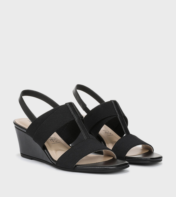 Life Stride Life Stride - Black Wedges