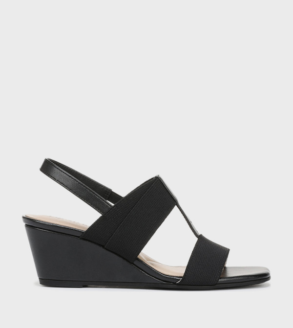 Life Stride Life Stride - Black Wedges