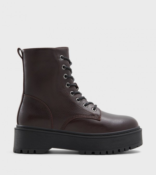 Call it Spring  Shoes - Burgundy Ankle length Boots