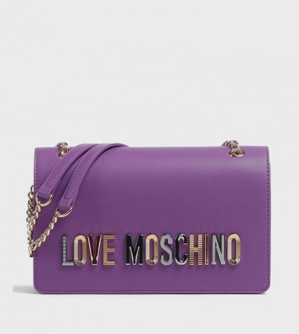 Love Moschino  - Purple Shoulder bags