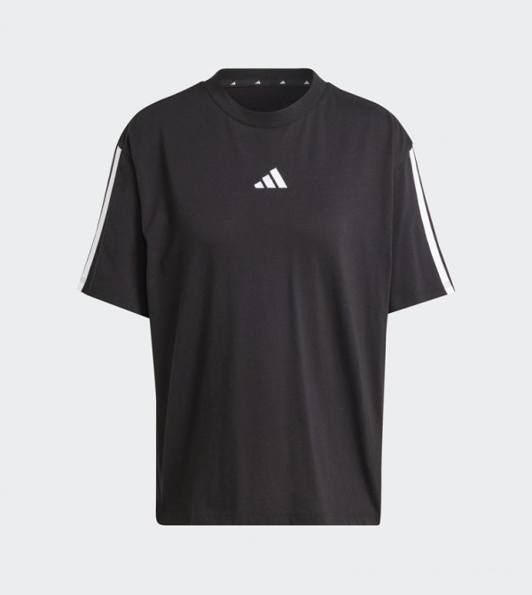 Adidas  T-Shirts - Black Short Sleeve T-Shirts