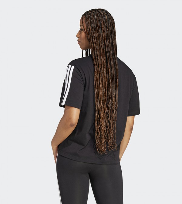 Adidas  T-Shirts - Black Short Sleeve T-Shirts