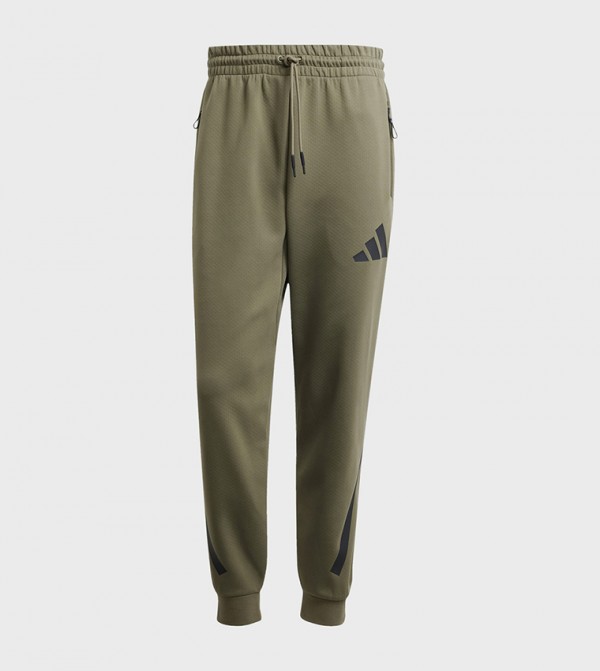 Adidas  Track Pants & Joggers - Olive Track Pants & Joggers