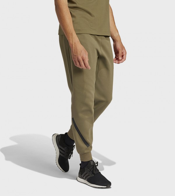 Adidas  Track Pants & Joggers - Olive Track Pants & Joggers