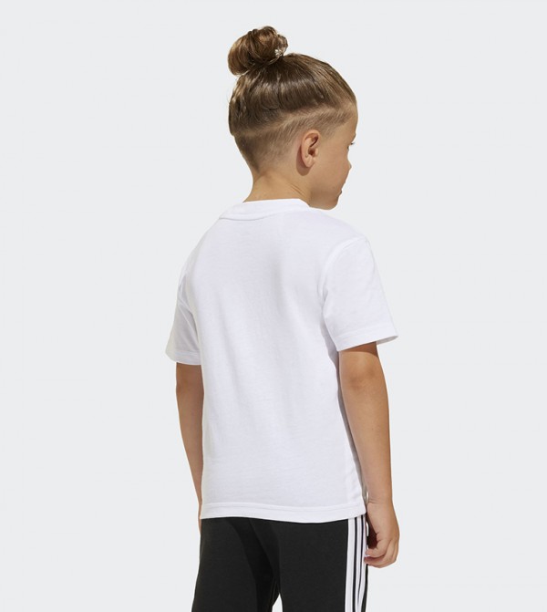 Adidas  Clothing - White T-shirts