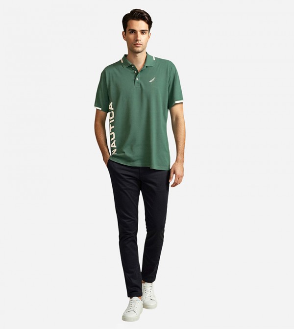 Nautica Nautica - Green Polo T-shirts