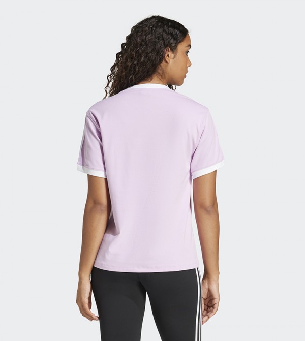 Adidas Sportswear - Purple Short Sleeve T-Shirts