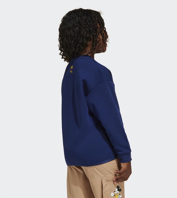 Adidas  Winterwear & Outerwear - Blue Sweatshirts