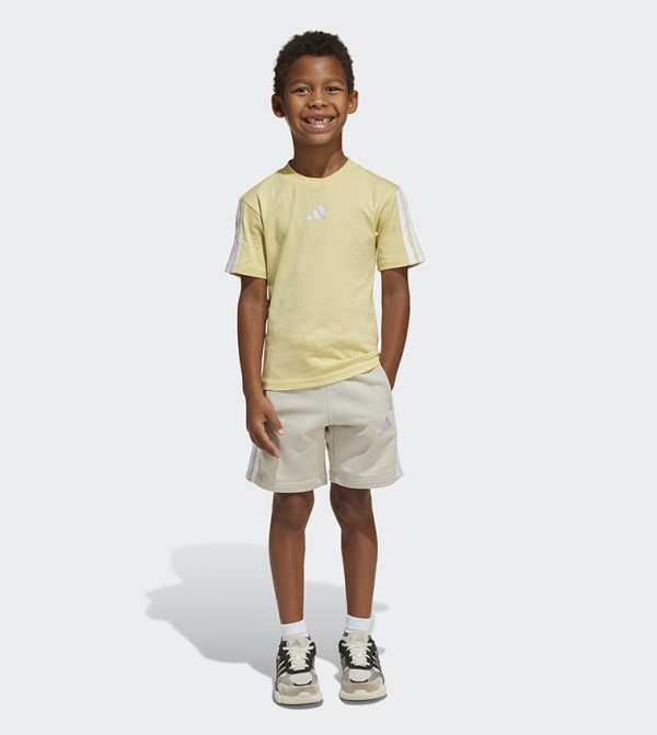 Adidas  Clothing - Yellow T-shirts