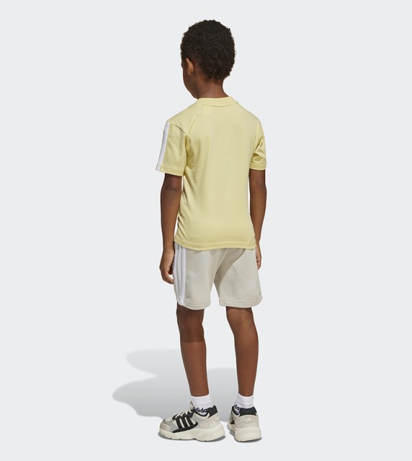 Adidas  Clothing - Yellow T-shirts