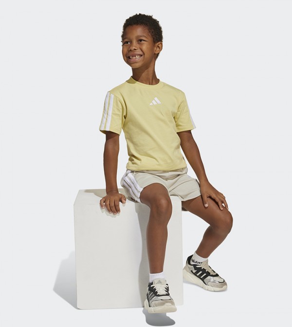 Adidas  Clothing - Yellow T-shirts