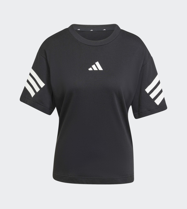 Adidas  Clothing - Black Short Sleeve T-Shirts