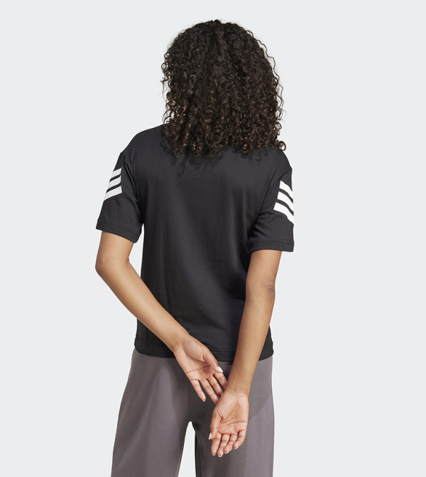 Adidas  Clothing - Black Short Sleeve T-Shirts