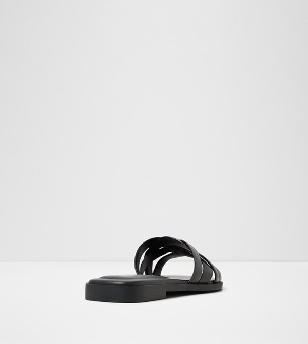Aldo Aldo - Black Flat Sandals