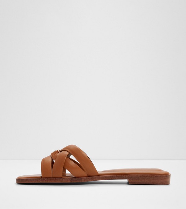 Aldo  Flat Sandals - Brown Flat Sandals