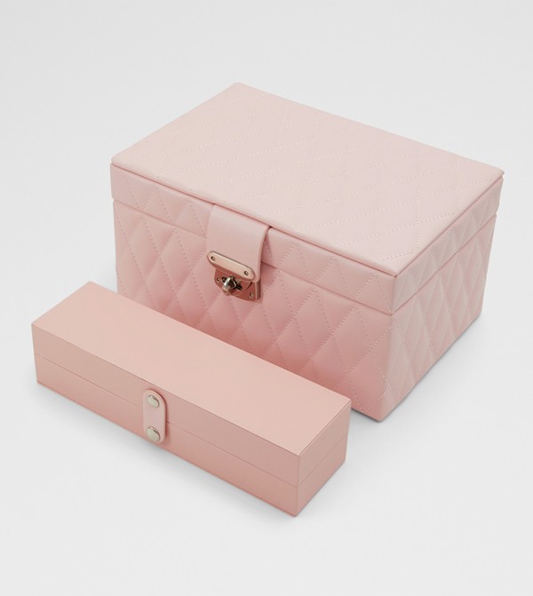ألدو أكسيسوريز  حقائب مستحضرات التجميل - وردي Jewel Organizer
