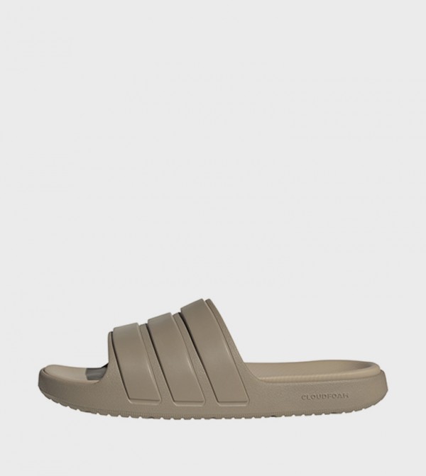 Adidas  Flip flops and Slides - Khaki Slides