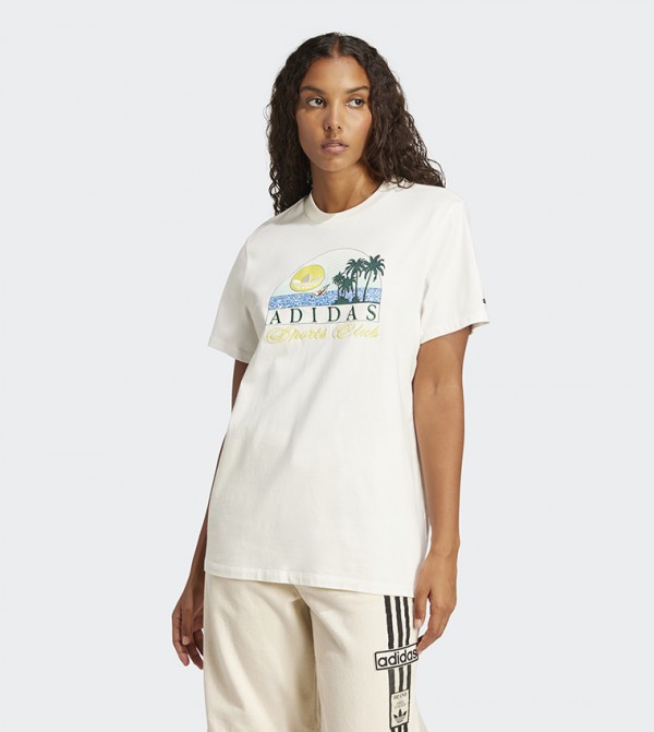 اديداس  تيشيرتات - أوف وايت  Short Sleeve T-Shirts