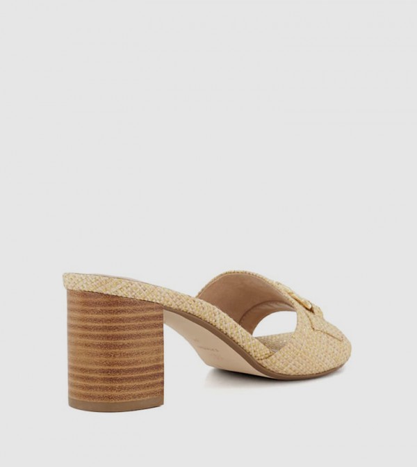 Dune London  - Natural Heeled Sandals