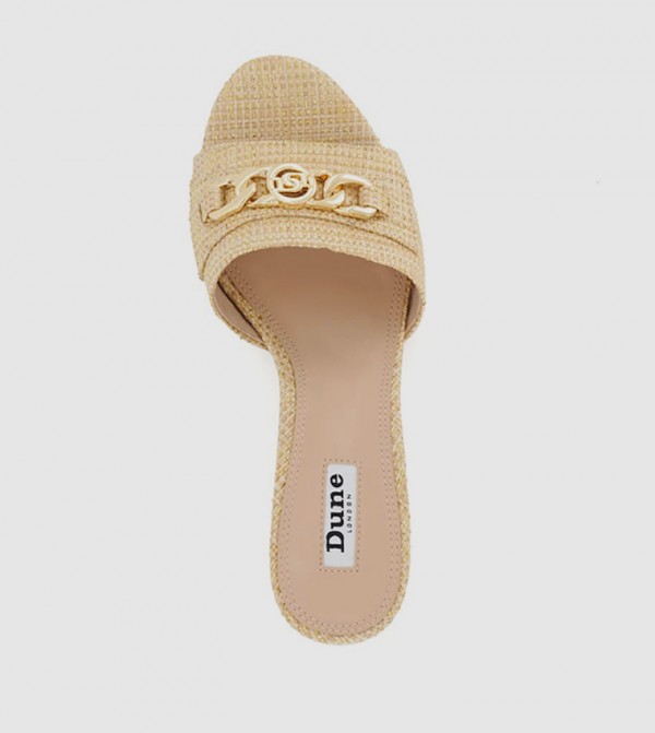 Dune London  - Natural Heeled Sandals