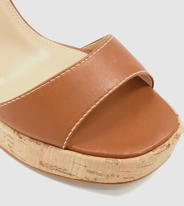Dune London - Tan Heeled Sandals