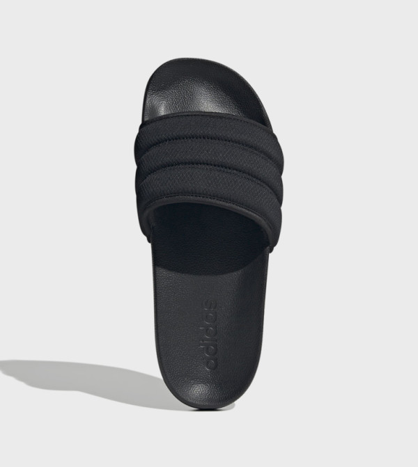 Adidas  Slides - Black Running Shoes