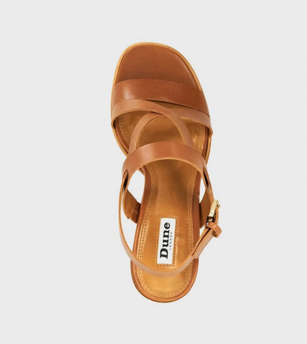 Dune London  Sandals - Tan Heels