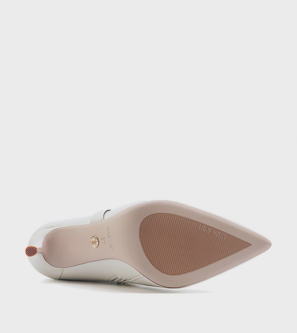 ناين وست  أحذية الكاحل - أبيض Ankle length Boots