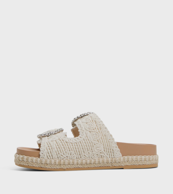 Call it Spring  Sandals - White Platforms