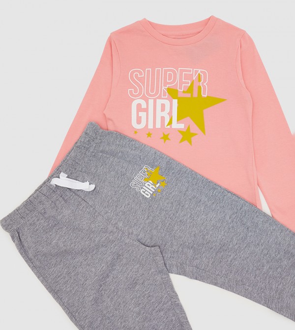 Cool Club  - Multi Top & Pyjama Sets
