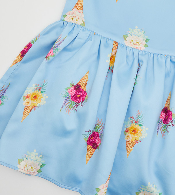 آر أند بي كيدز  آر أند بي كيدز - أزرق فستان كاجوال 