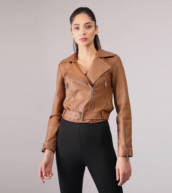 Leather jacket store price