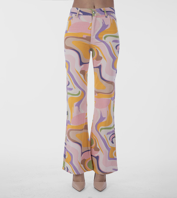 KYVELI KYVELI - Multi Flared Jeans