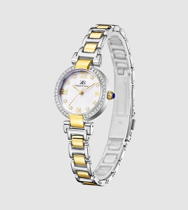 Kenneth Scott  - Gold Analog Watches