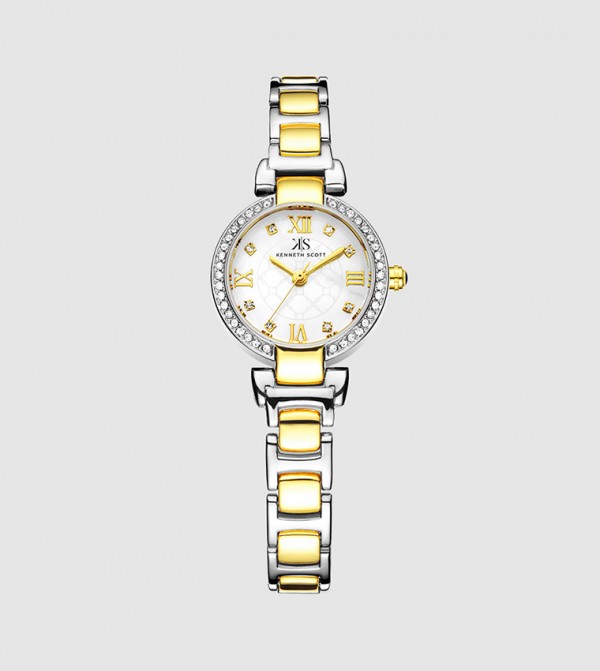 Kenneth Scott  - Gold Analog Watches
