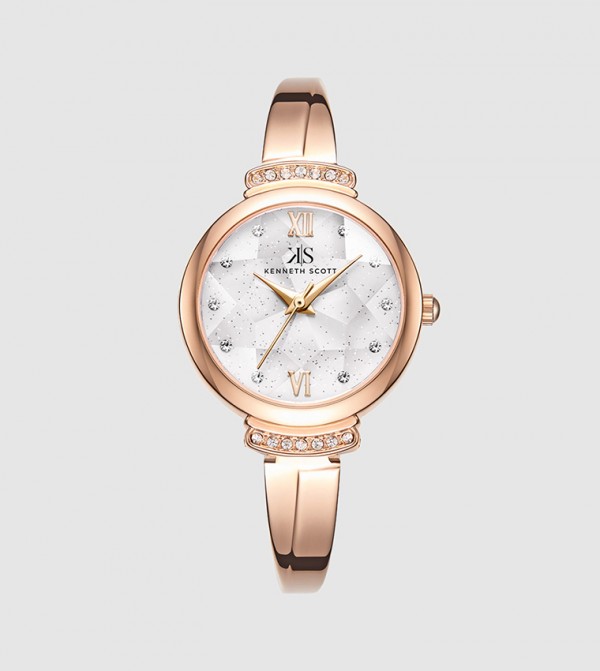 Kenneth Scott Kenneth Scott - Rose Gold Analog Watches