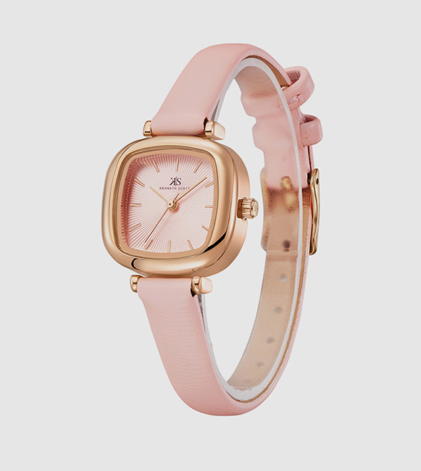 Kenneth Scott Time House - Pink Analog Watches