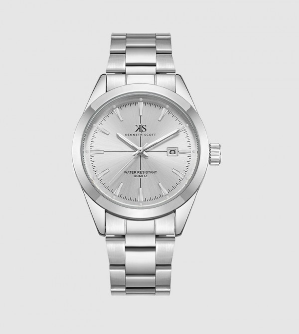 Kenneth Scott Kenneth Scott - Silver Analog Watches