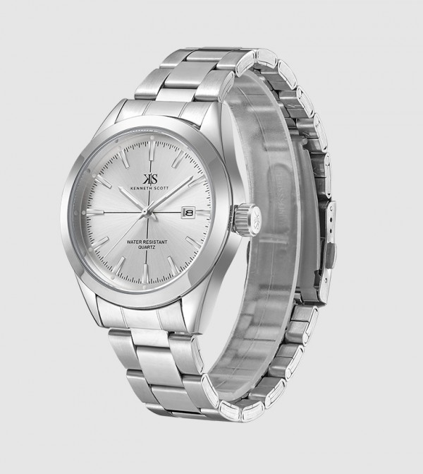 Kenneth Scott Kenneth Scott - Silver Analog Watches