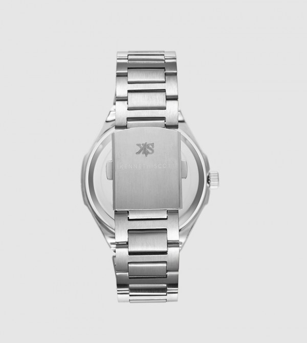 Kenneth Scott  Watches - Silver Analog Watches