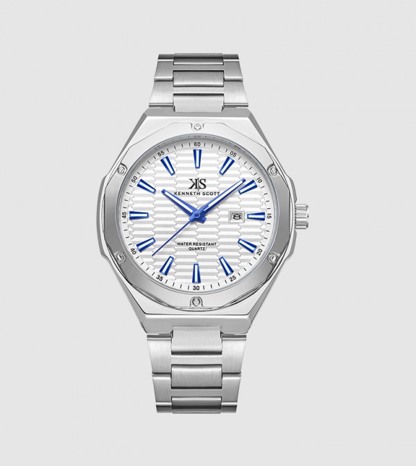 كينيث سكوت  ساعات - فضي ساعات 