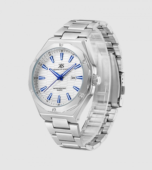 كينيث سكوت  ساعات - فضي ساعات 