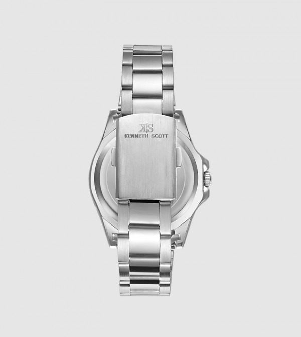 Kenneth Scott  Watches - Silver Analog Watches