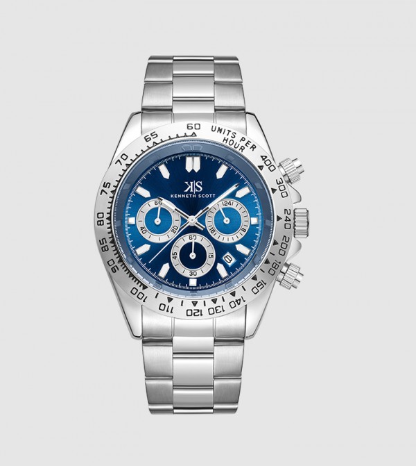 Kenneth Scott  Analog Watches - Silver Analog Watches
