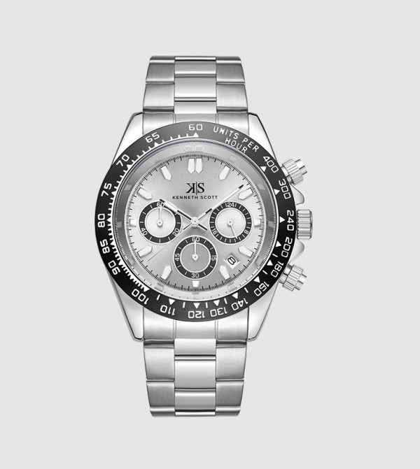 Kenneth Scott Kenneth Scott - Silver Analog Watches